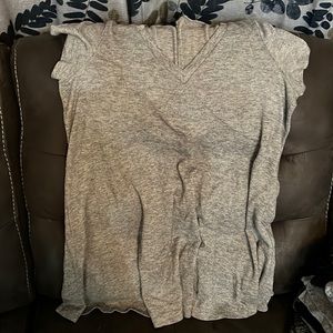V Neck Sweater Dress